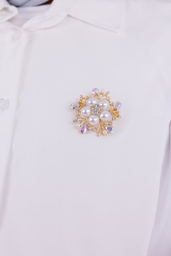 Pearl Blossom - Brooch
