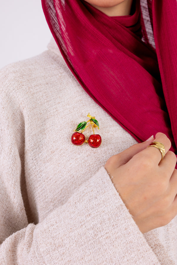 Cherry Delight - Brooch