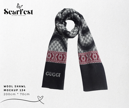 Lightweight Wool Shawl