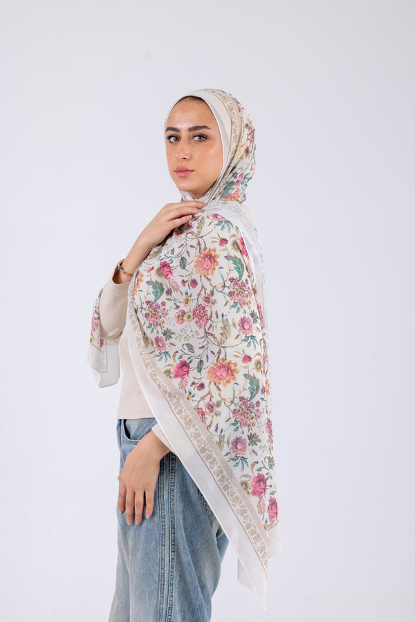 Vintage Bloom - Chiffon Printed