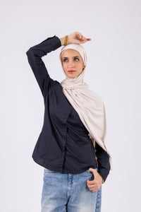 Soft Sand - Cotton Jill with bandana