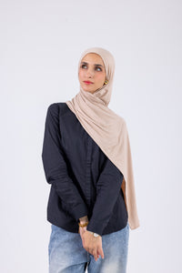 Warm Almond - Cotton Jill with bandana