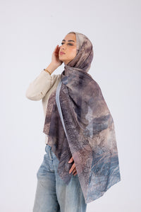 Smoky Paisley - Chiffon Printed