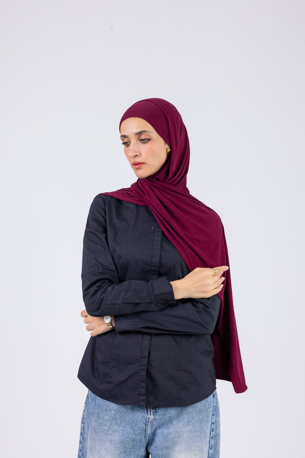Berry - Cotton Jill with bandana