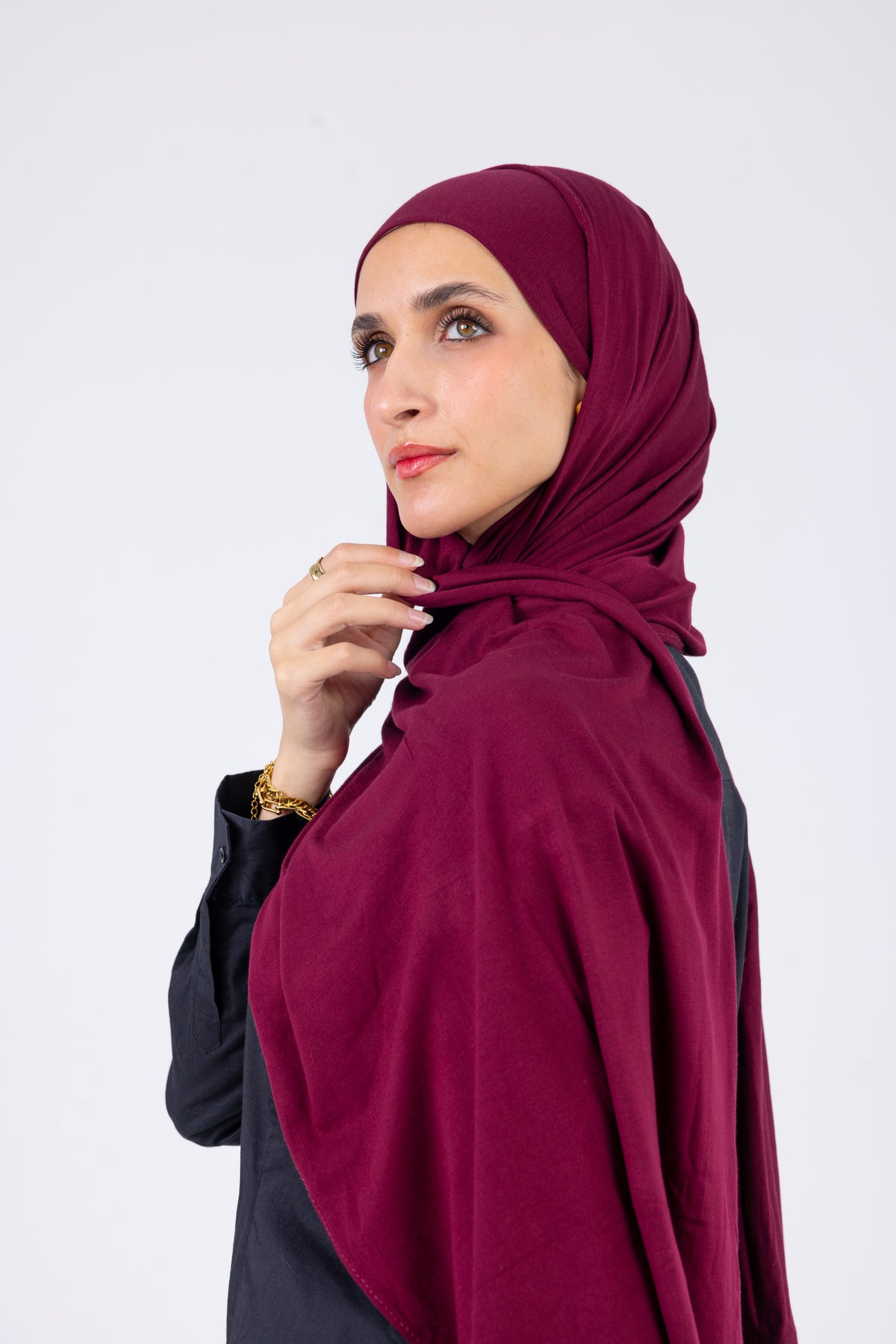 Berry - Cotton Jill with bandana