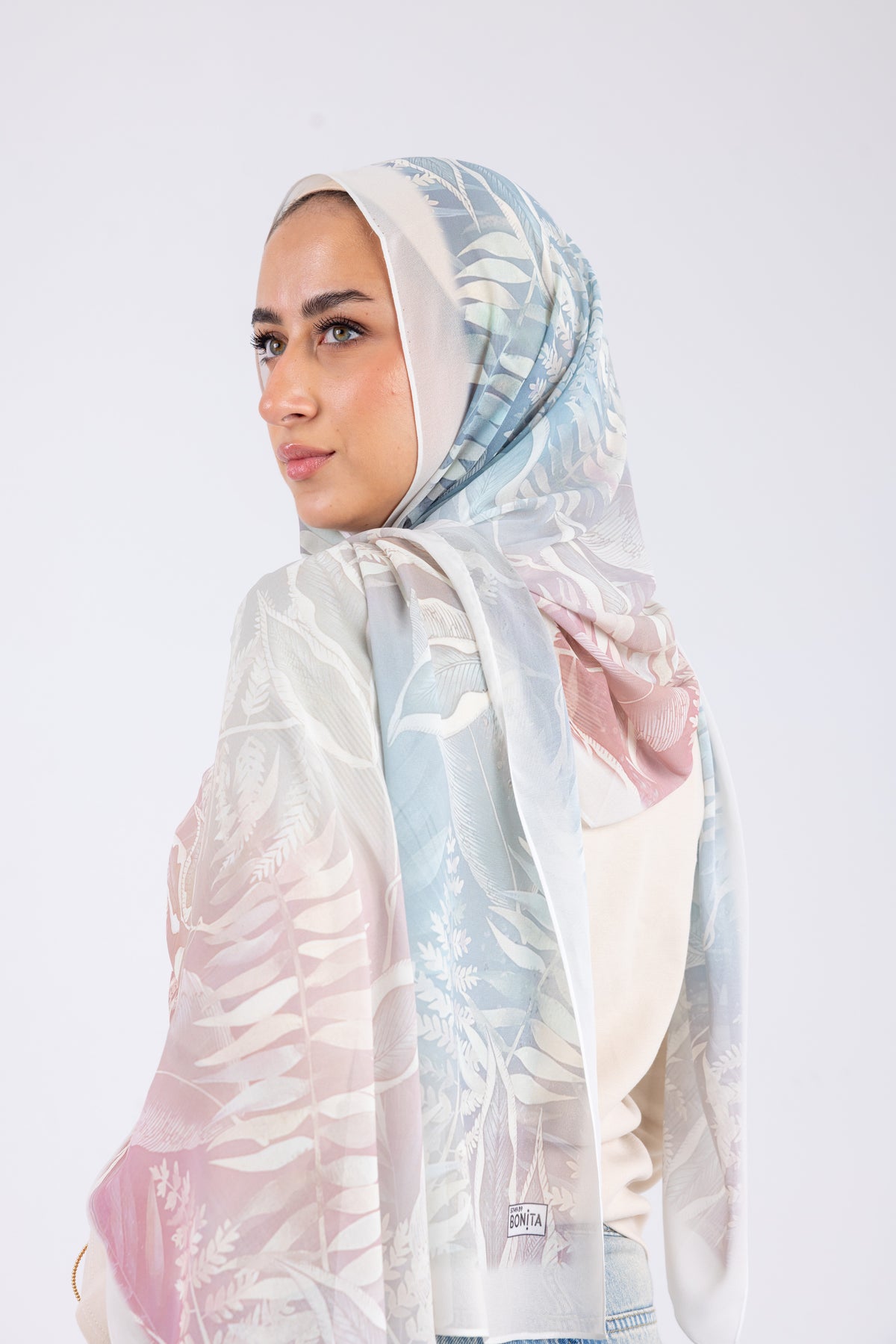 Pastel Botanica - Chiffon Printed