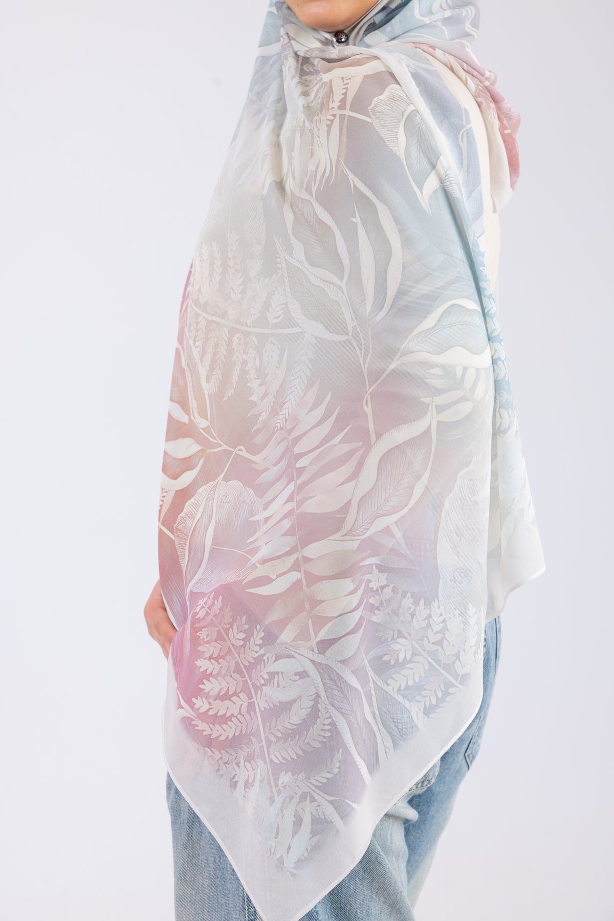 Pastel Botanica - Chiffon Printed