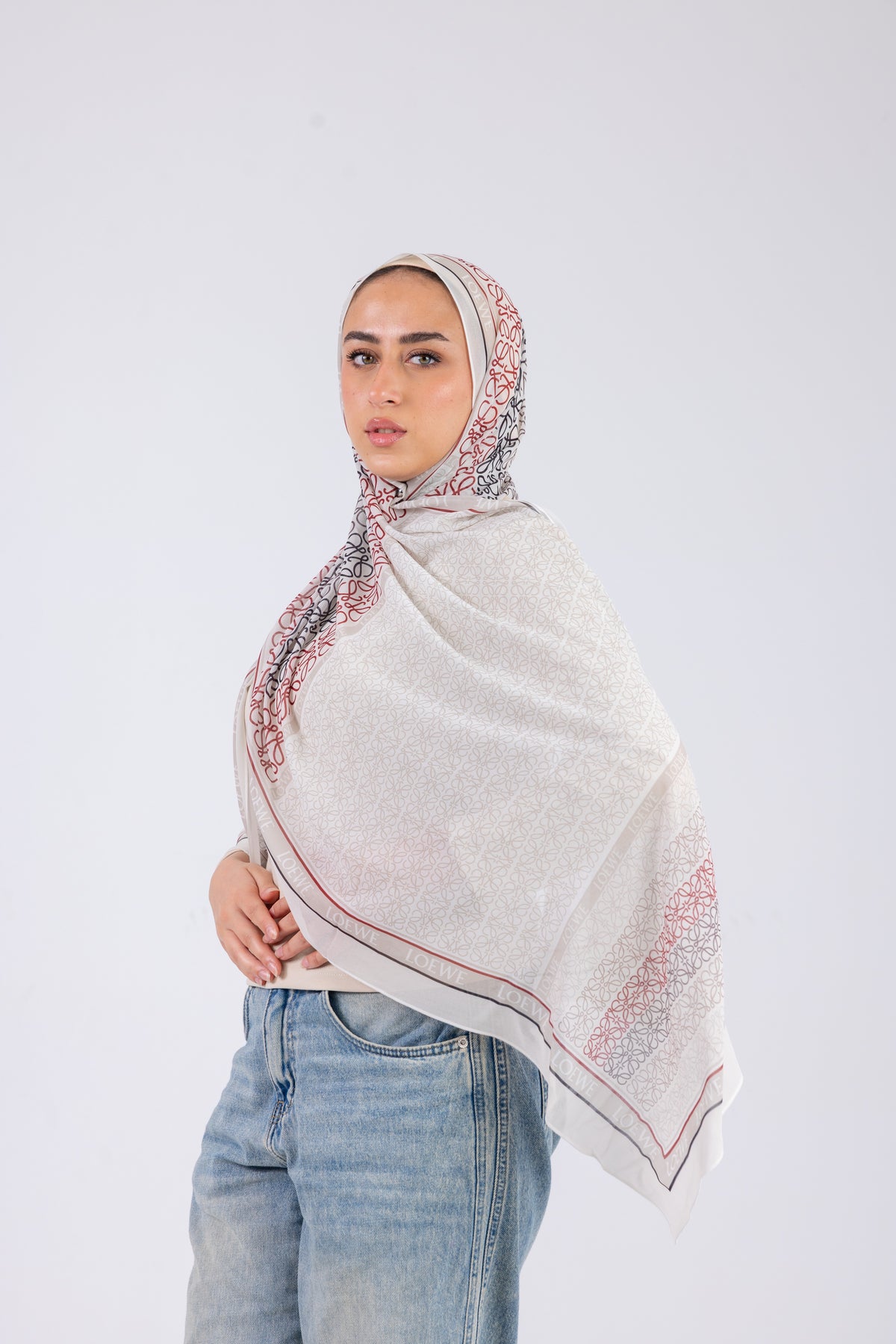 Signature Monogram - Chiffon Printed