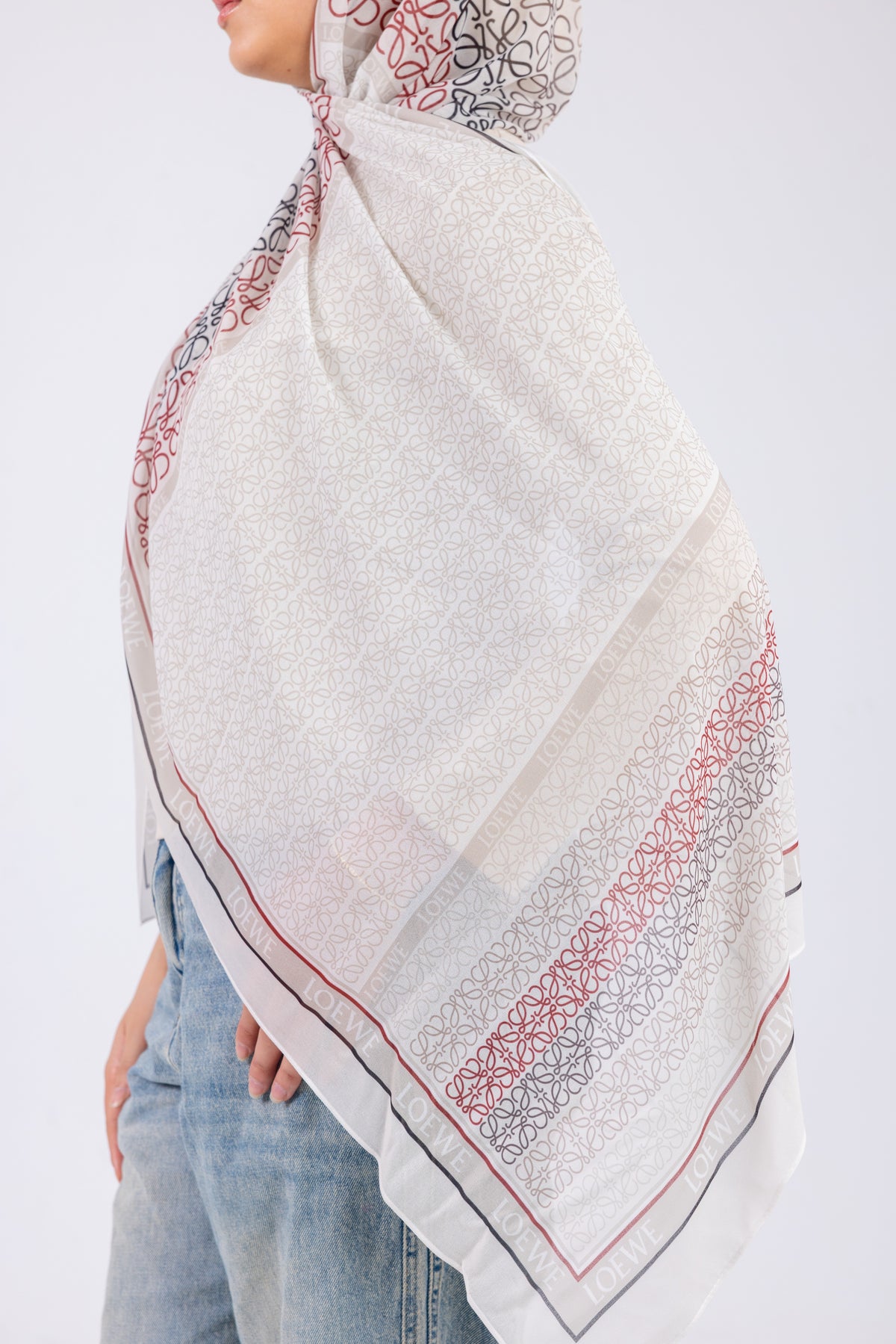 Signature Monogram - Chiffon Printed