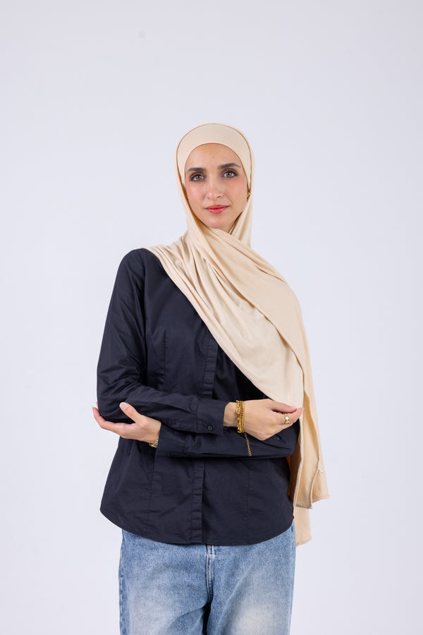 Cotton Jill – Sand Beige with bandana