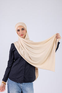 Cotton Jill – Sand Beige with bandana