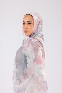 Pastel Mist - Chiffon Printed