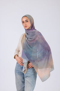 Aurora Haze - Chiffon Printed