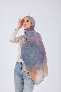 Aurora Haze - Chiffon Printed