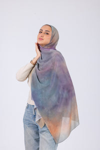 Aurora Haze - Chiffon Printed