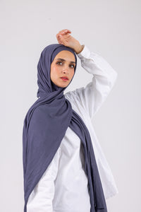Slate Blue – Cotton Jill with bandana