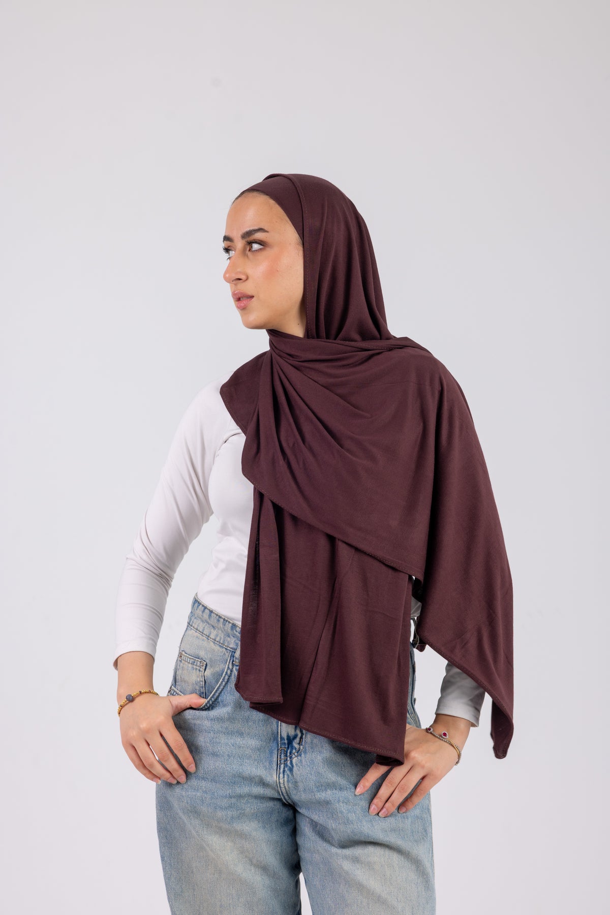 Brown – Cotton Jill with bandana