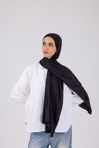 Jet Black – Cotton Jill with bandana
