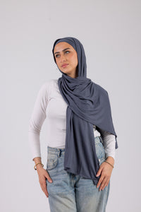 Storm Gray – Cotton Jill with bandana