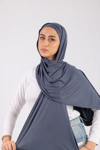 Storm Gray – Cotton Jill with bandana
