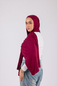 Berry Wine – Cotton Jill with bandana