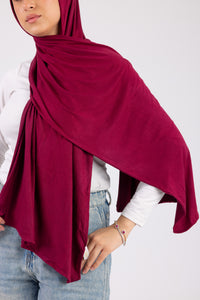 Berry Wine – Cotton Jill with bandana