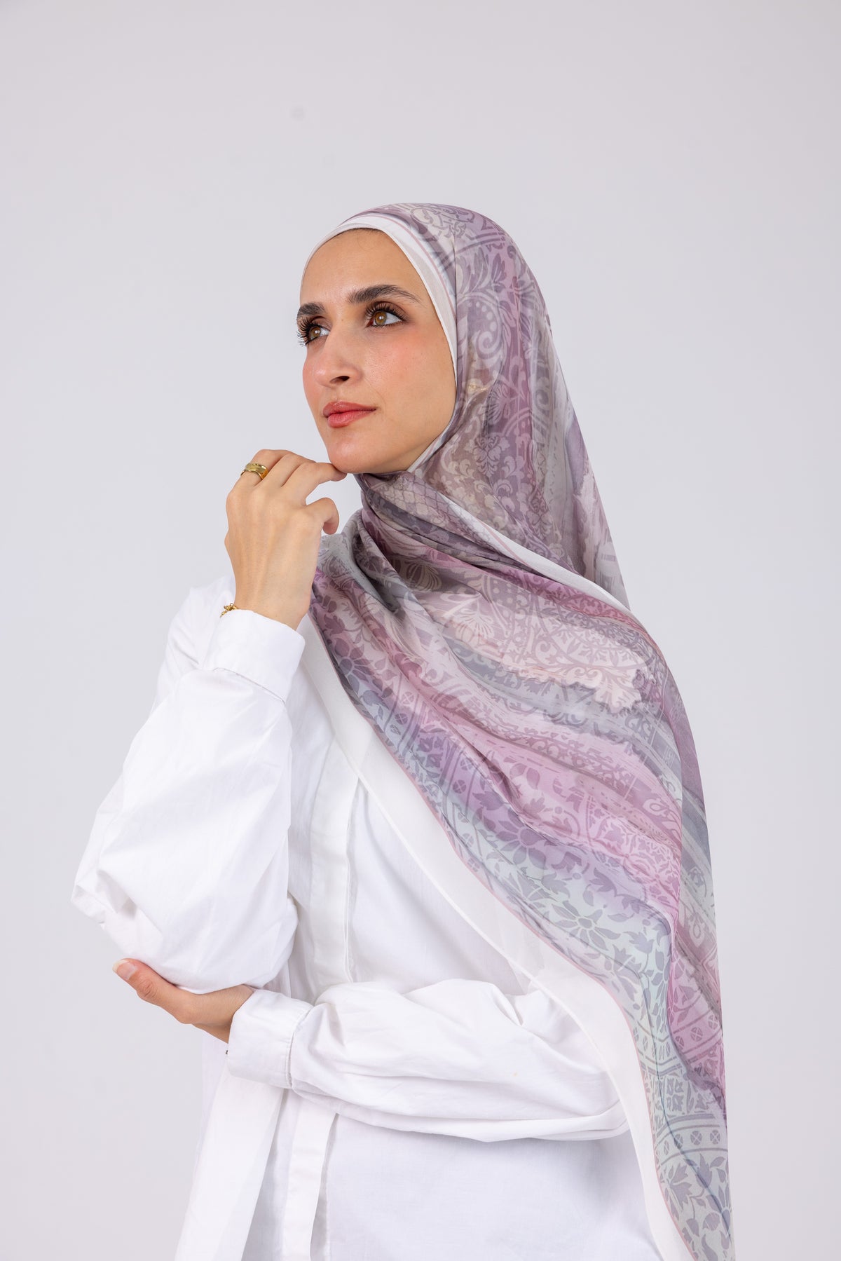 Pastel Ornament - Chiffon Printed
