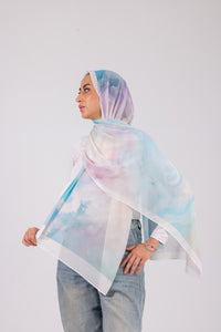 Pastel Breeze - Chiffon Printed