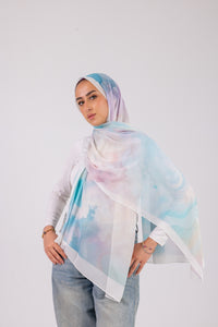 Pastel Breeze - Chiffon Printed