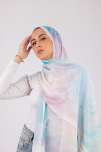 Pastel Breeze - Chiffon Printed