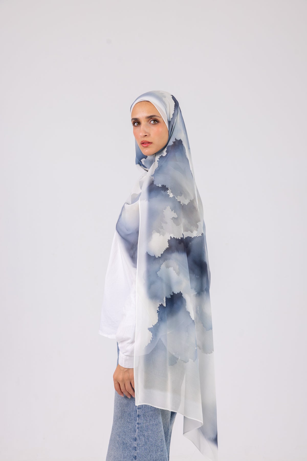 Misty Ink - Chiffon Printed