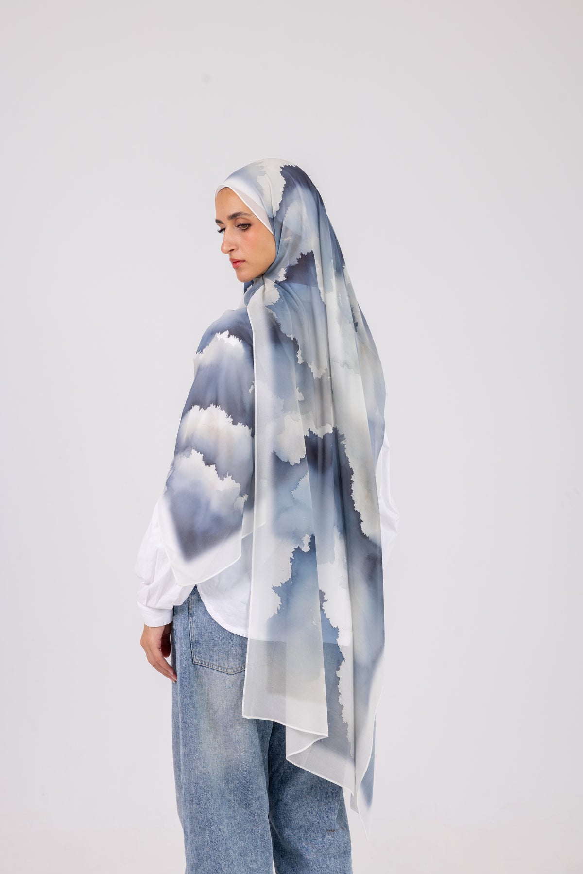 Misty Ink - Chiffon Printed