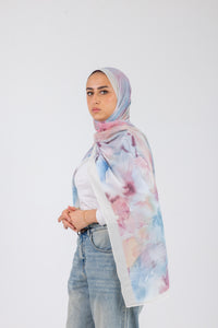 Pastel Watercolor - Chiffon Printed