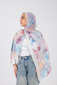 Pastel Watercolor - Chiffon Printed