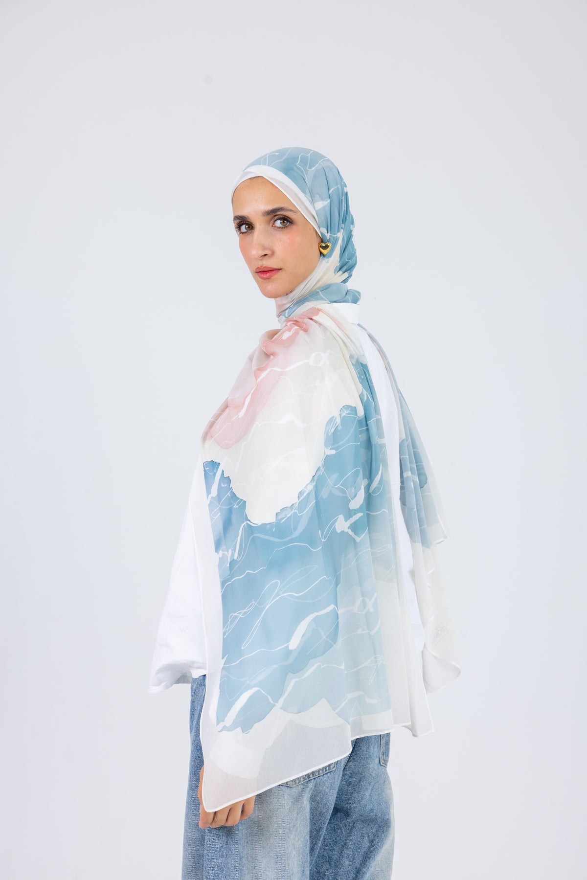 Ocean Breeze - Chiffon Printed