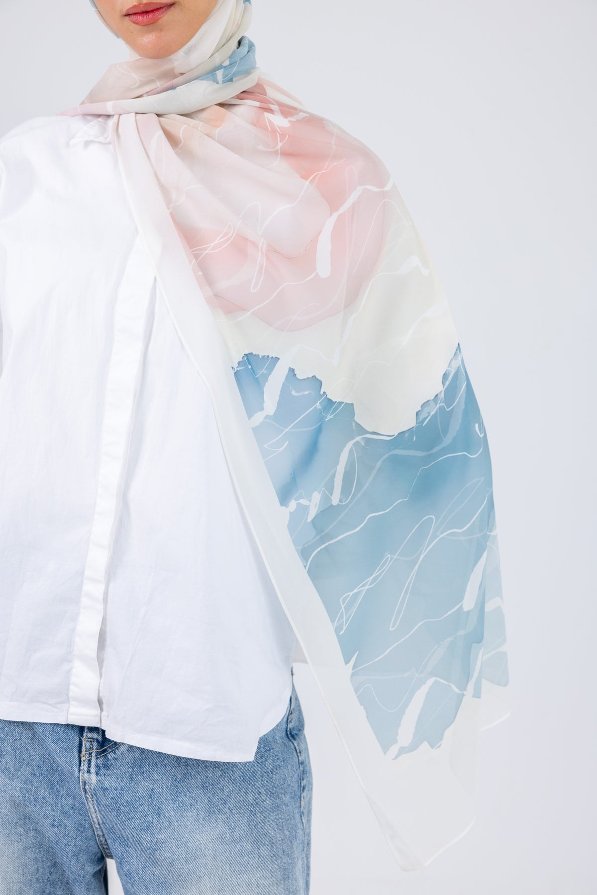 Ocean Breeze - Chiffon Printed