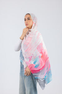Blush Bloom - Chiffon Printed