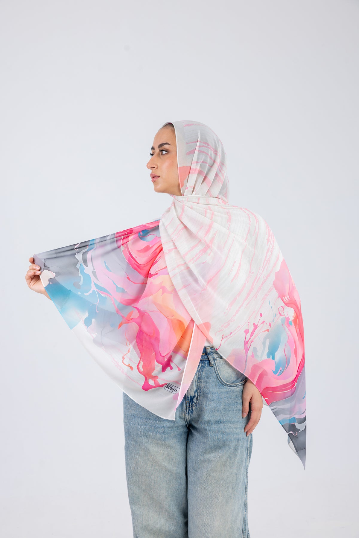 Blush Bloom - Chiffon Printed