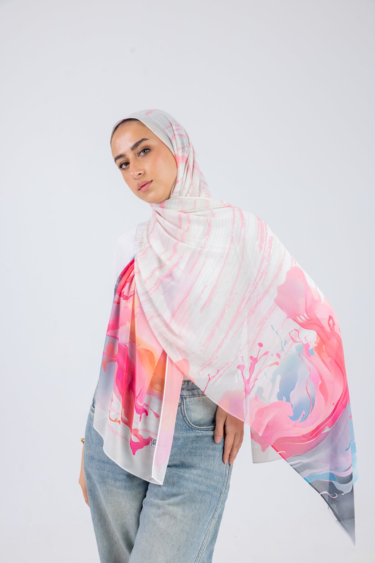 Blush Bloom - Chiffon Printed