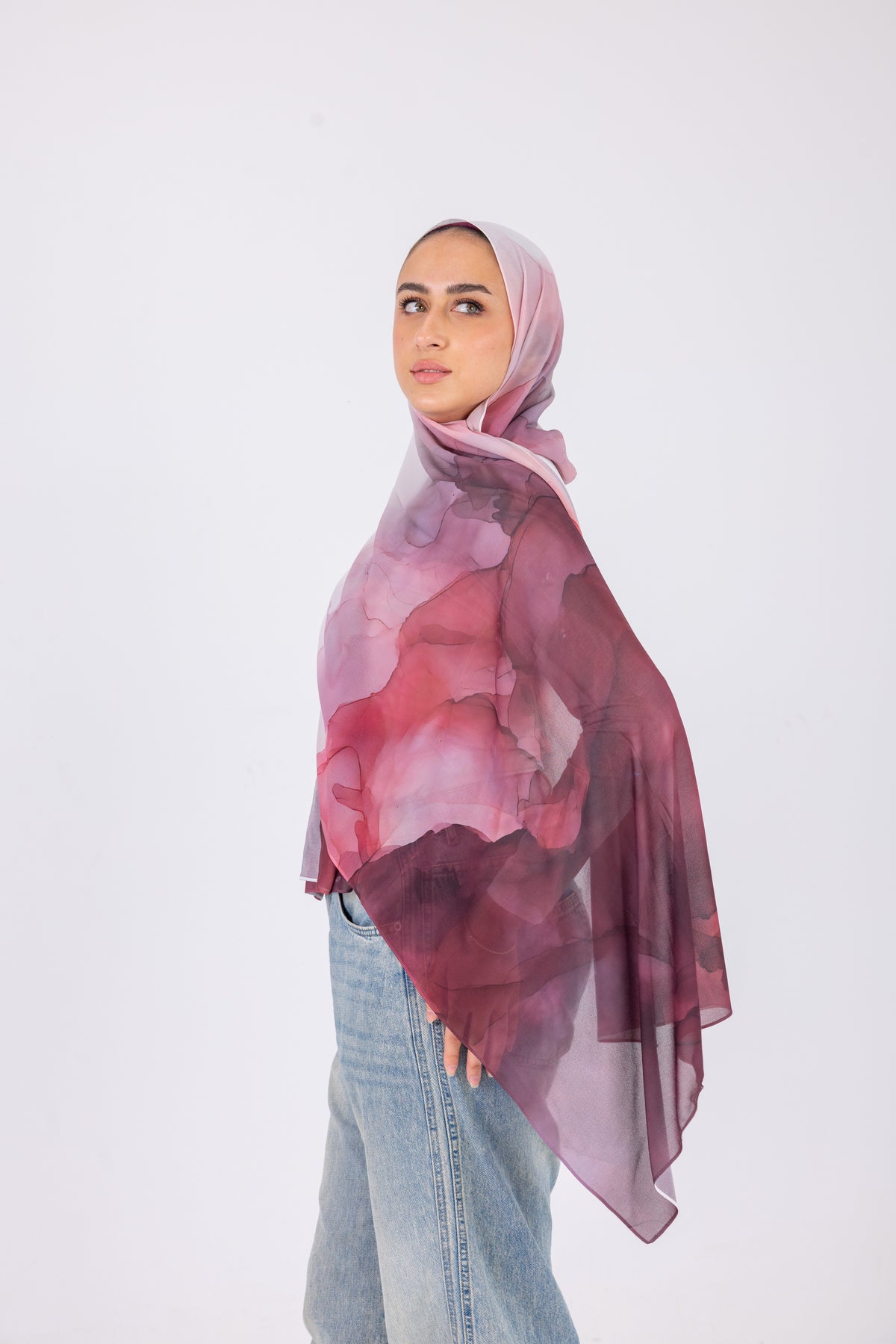 Berry Bloom - Chiffon Printed