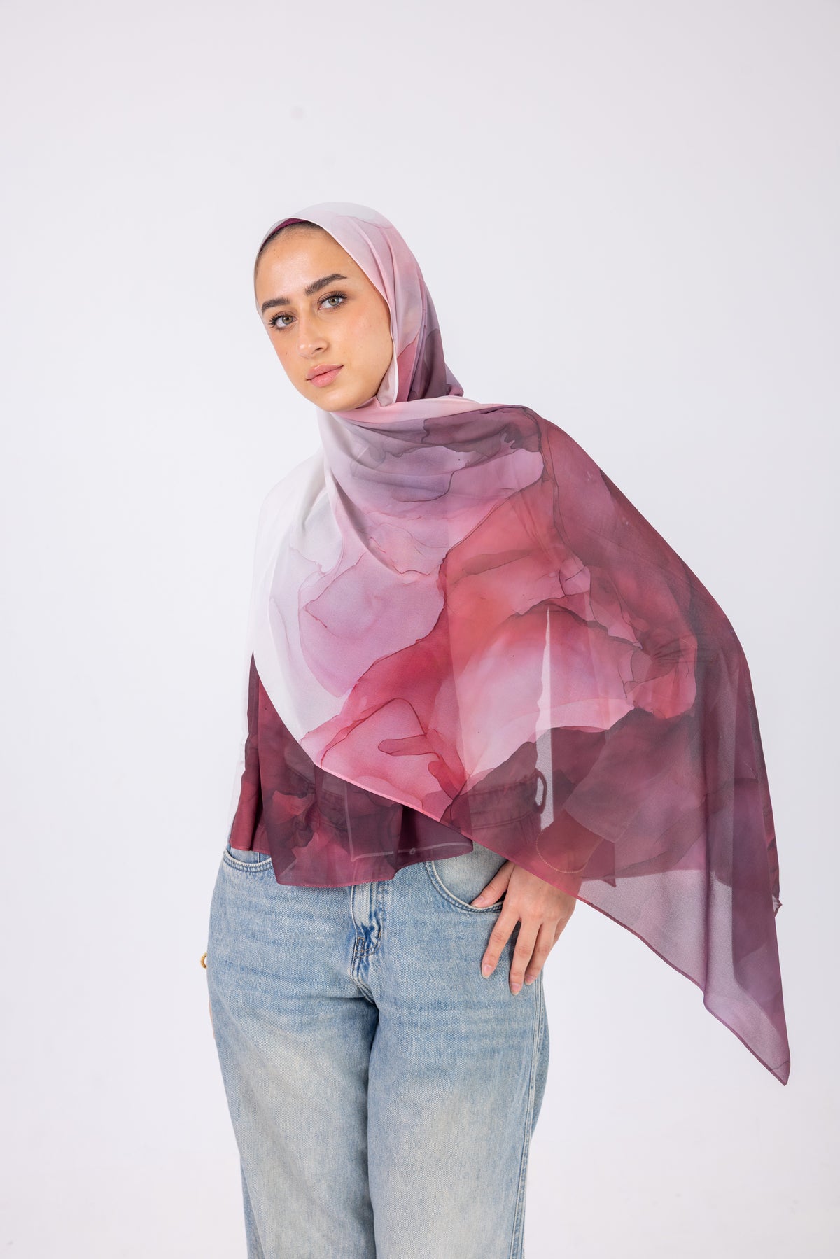 Berry Bloom - Chiffon Printed