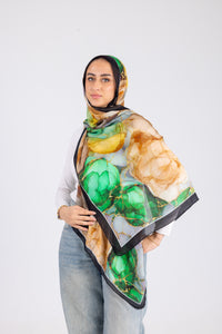 Emerald Bloom – Linen