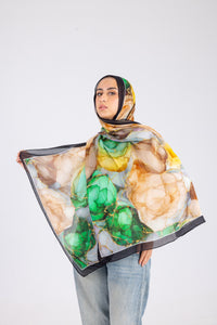 Emerald Bloom – Linen