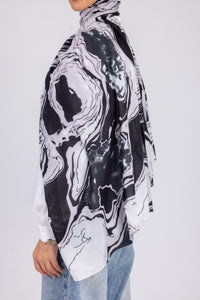 Black & White - Modal Printed