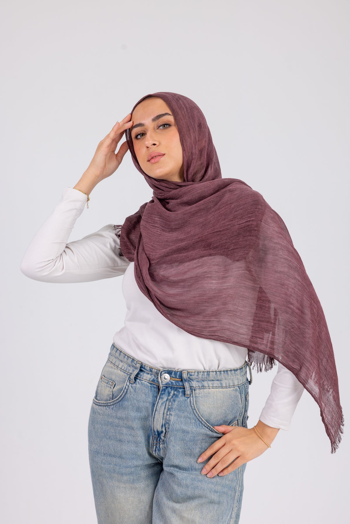 Muted Burgundy – Ruffield
