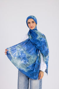 Ocean Blue - Modal Printed