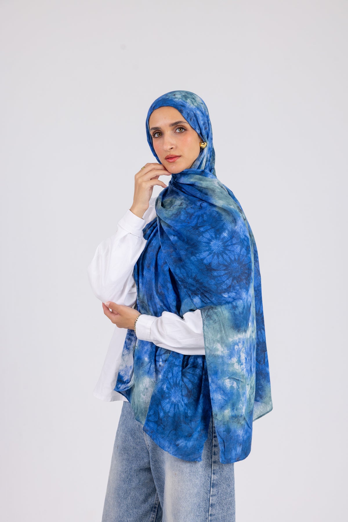 Ocean Blue - Modal Printed
