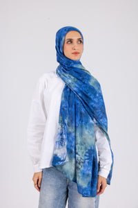 Ocean Blue - Modal Printed