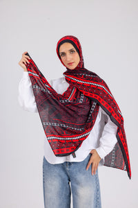 Heritage Red - Modal Printed