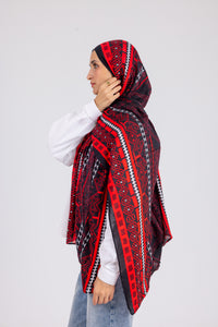 Heritage Red - Modal Printed